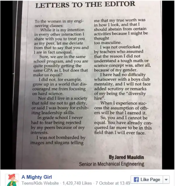 See This Male Engineering Student